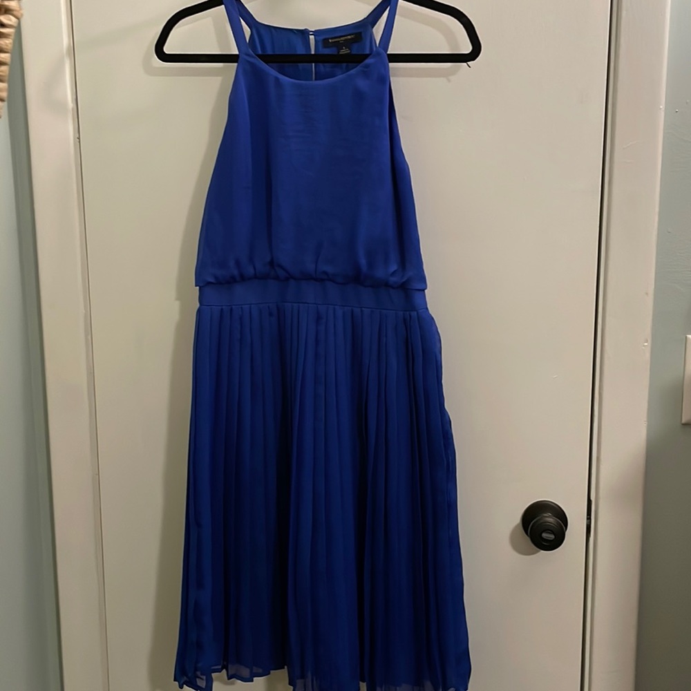 Banana Republic Pleated Fit and Flare Dress